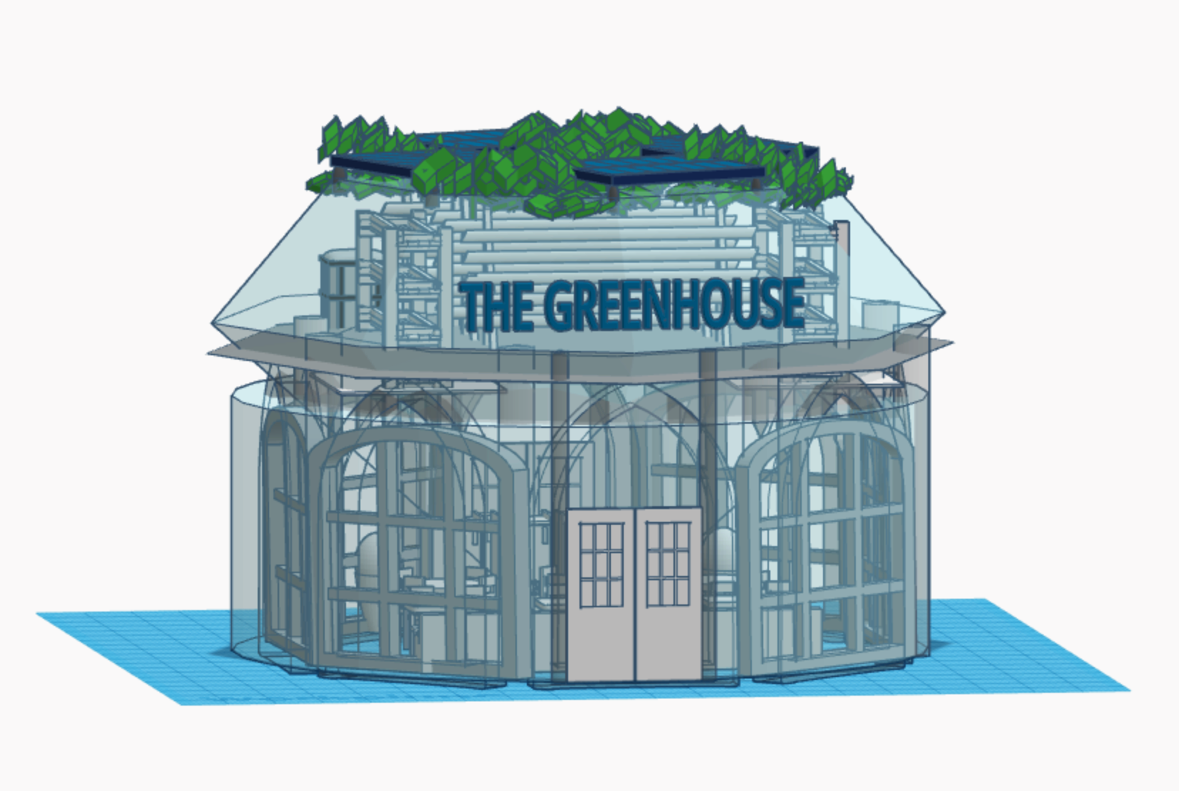 Greenhouse illustration